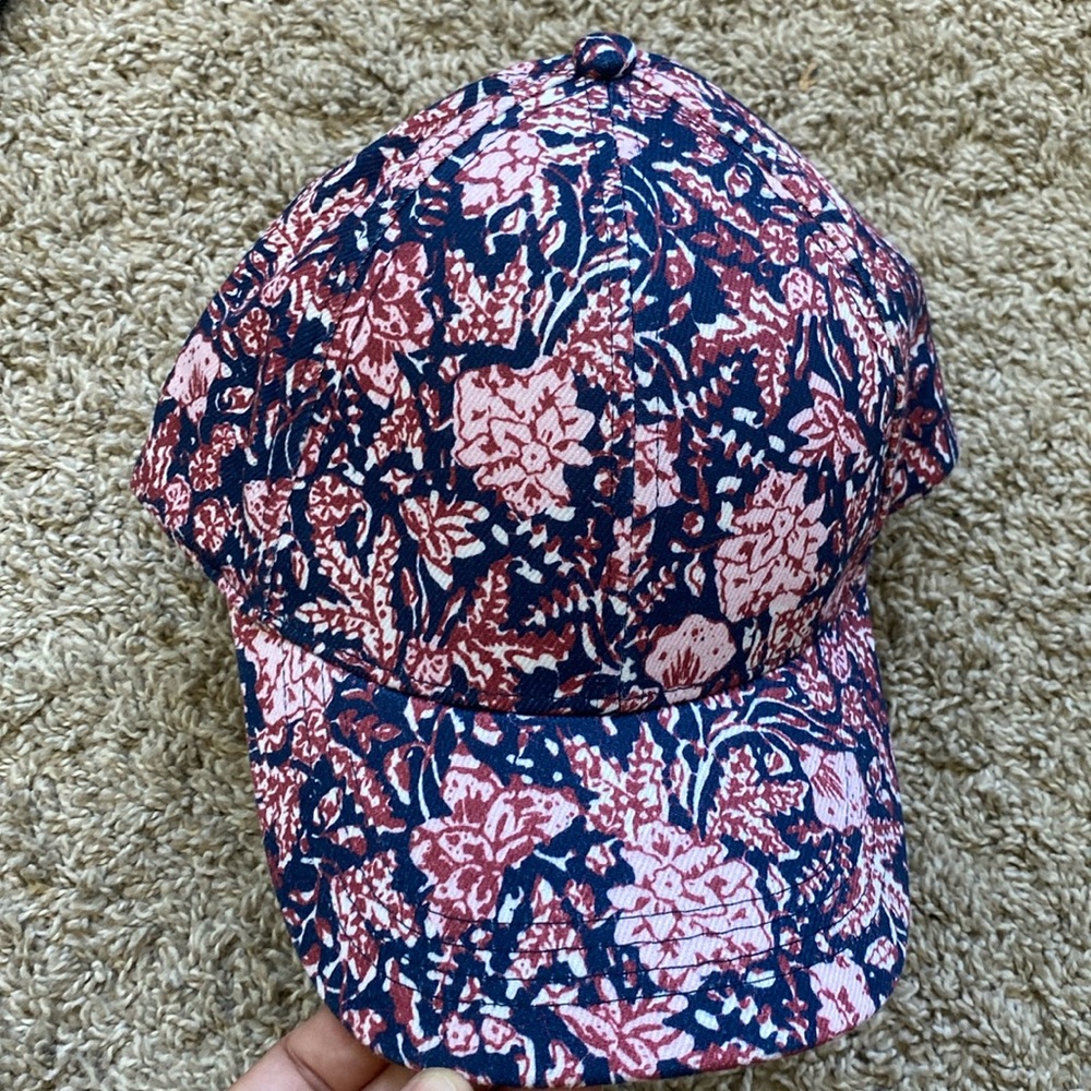 Floral Baseball Cap NWT